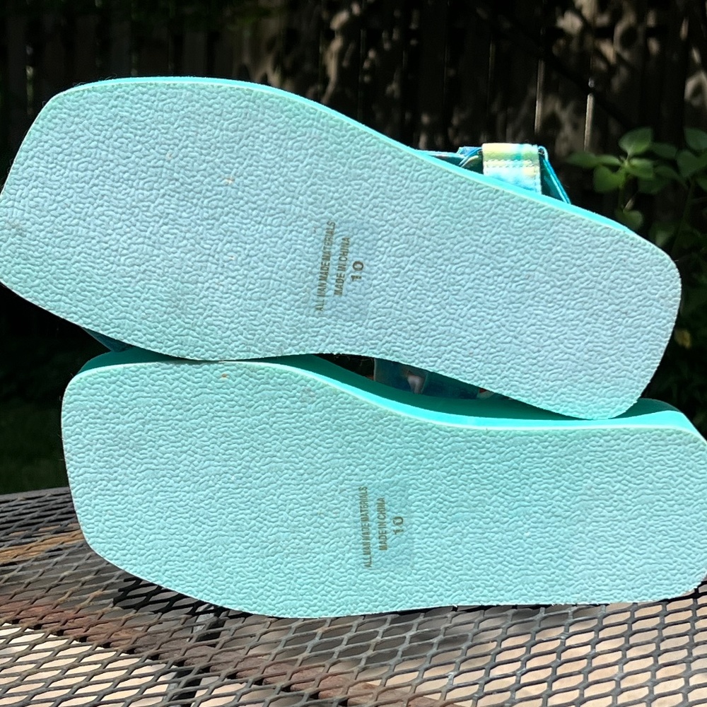 Wild Diva platform sandals size 10 - Picture 5 of 8